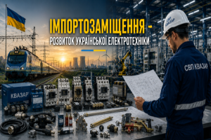 СПП КВАЗАР та імпортозаміщення у промисловій електротехніці України для транспорту, енергетики та інфраструктури