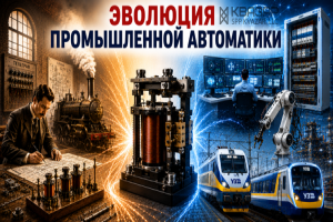 Эволюция промышленной автоматики от первого электромагнитного реле до современных интегрированных систем управления