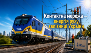 Контактна мережа залізниці України та сучасний електровоз Укрзалізниці
