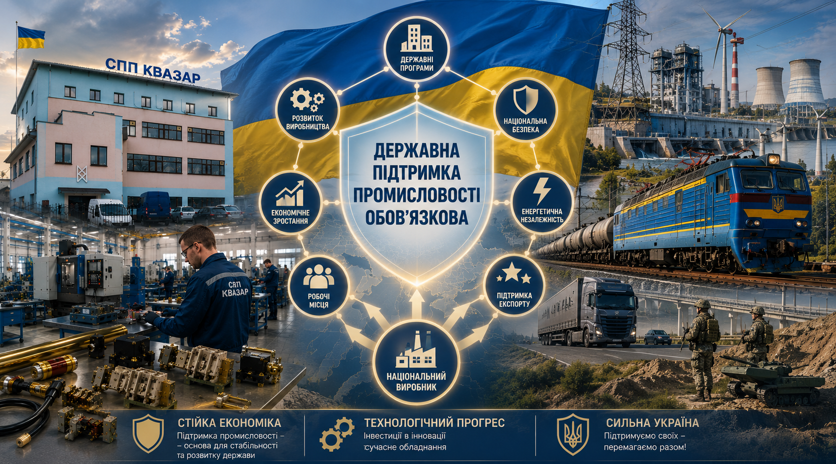 СВП КВАЗАР та державна підтримка національних виробників промислової електротехніки