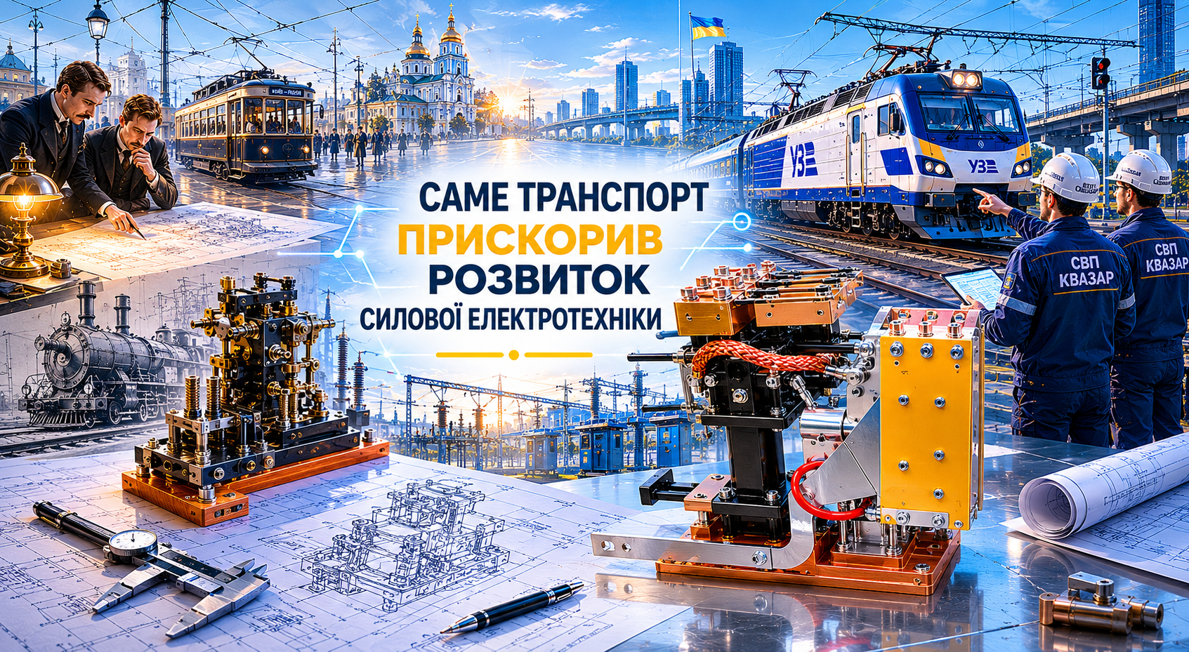 Історія розвитку електропневматичних контакторів у світі (аналітика СВП КВАЗАР)