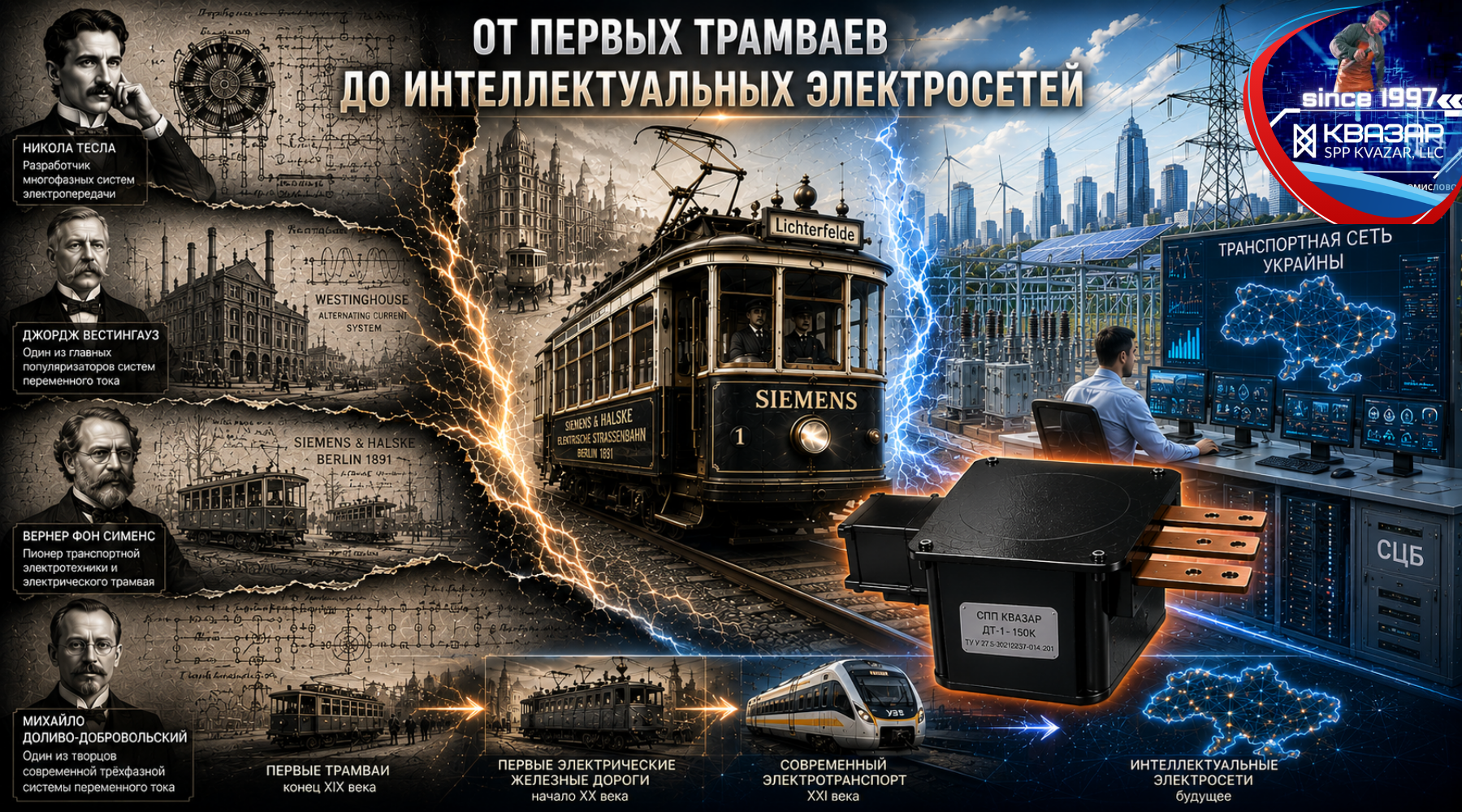 Развитие дроссель-трансформаторов в структуре управления движением транспорта – аналитика СПП КВАЗАР