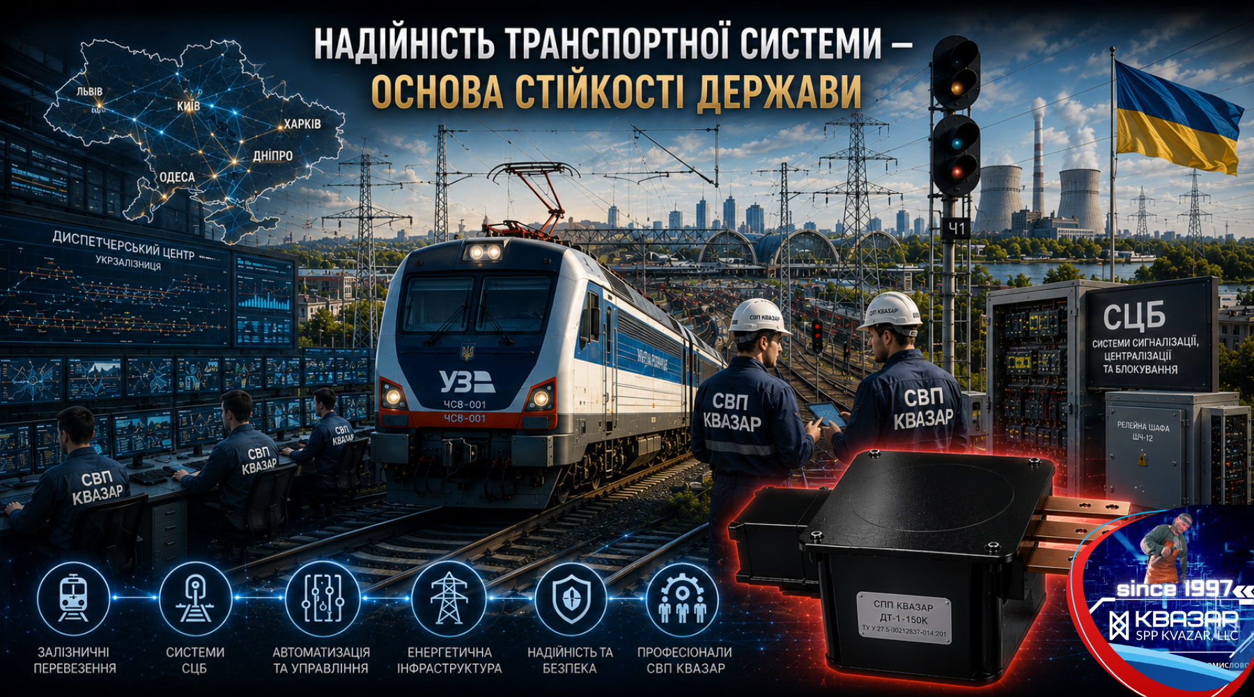 Надійність транспортної системи це основа стійкості держави - аналітика СВП КВАЗАР