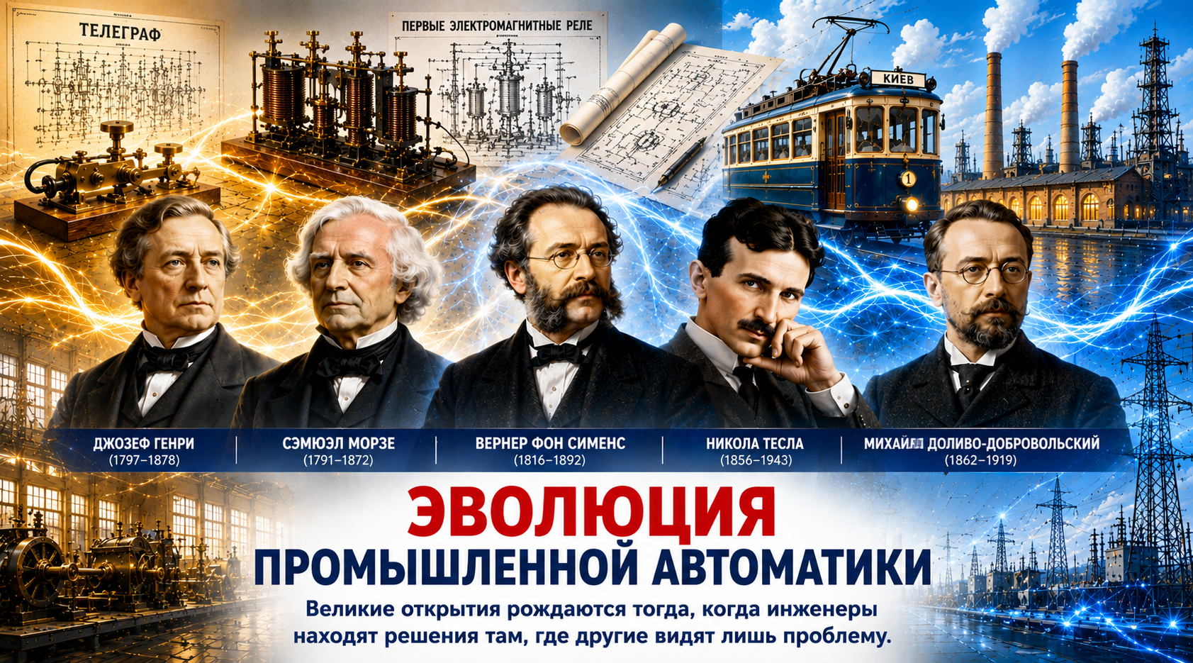 Выдающиеся инженеры, начавшие развитие промышленной автоматики - аналитика СПП КВАЗАР