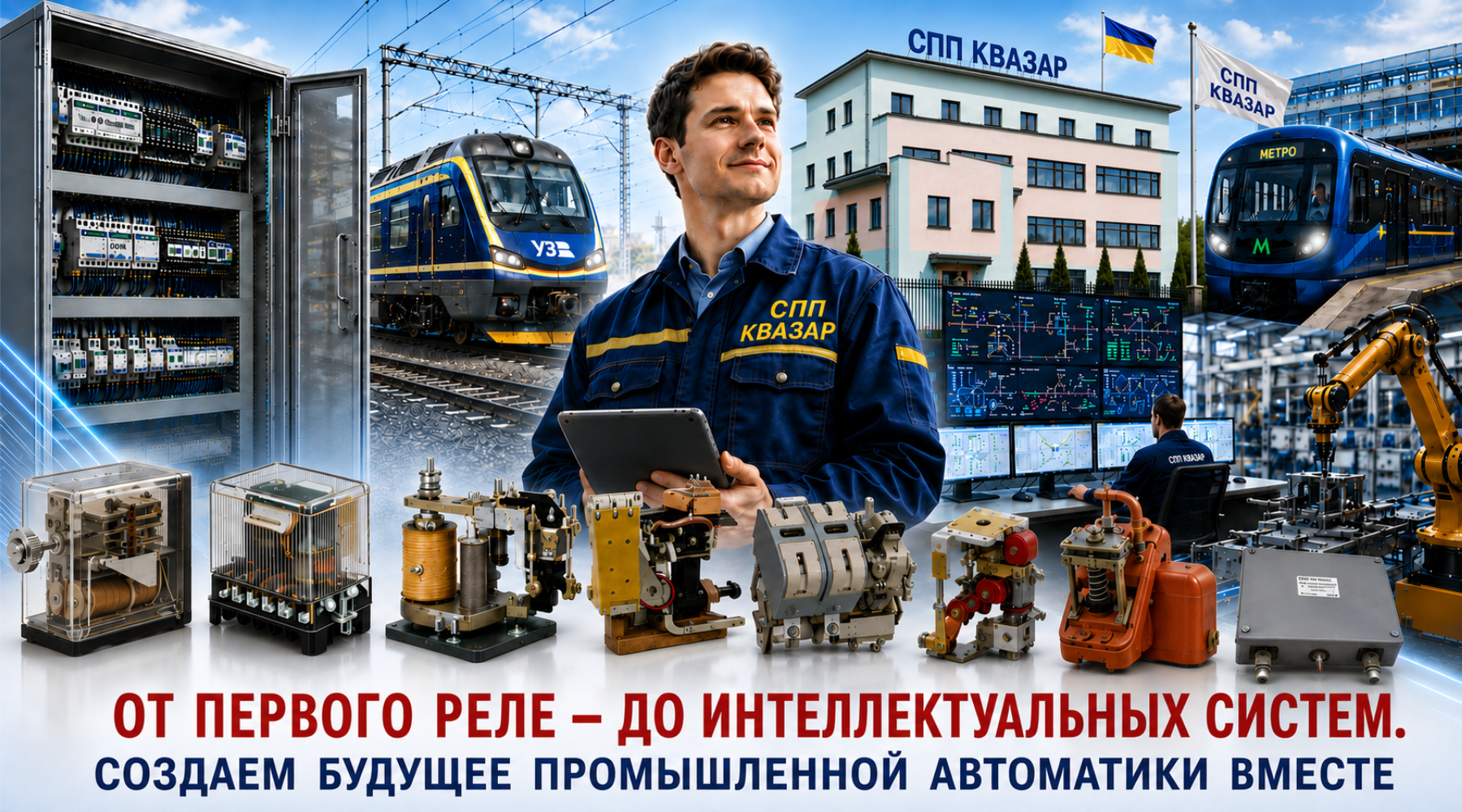 Современная промышленная автоматика и инженерные решения СПП КВАЗАР для промышленности, транспорта и энергетики