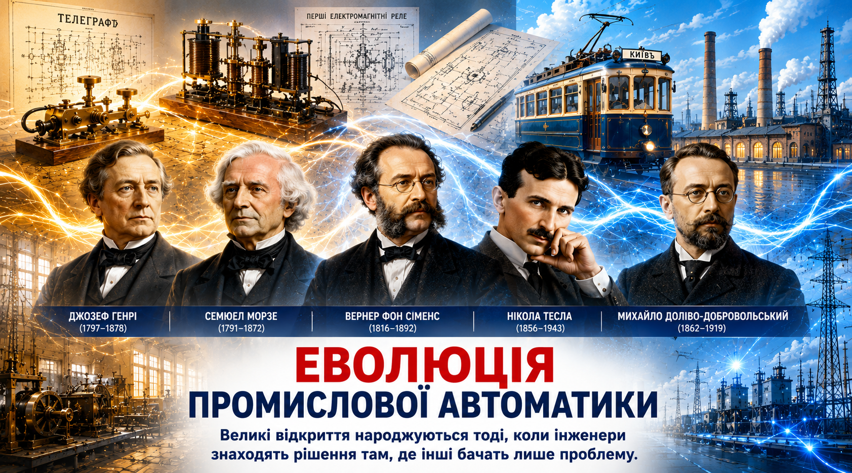 Видатні інженери, які започаткували розвиток промислової автоматики - аналітика СВП КВАЗАР