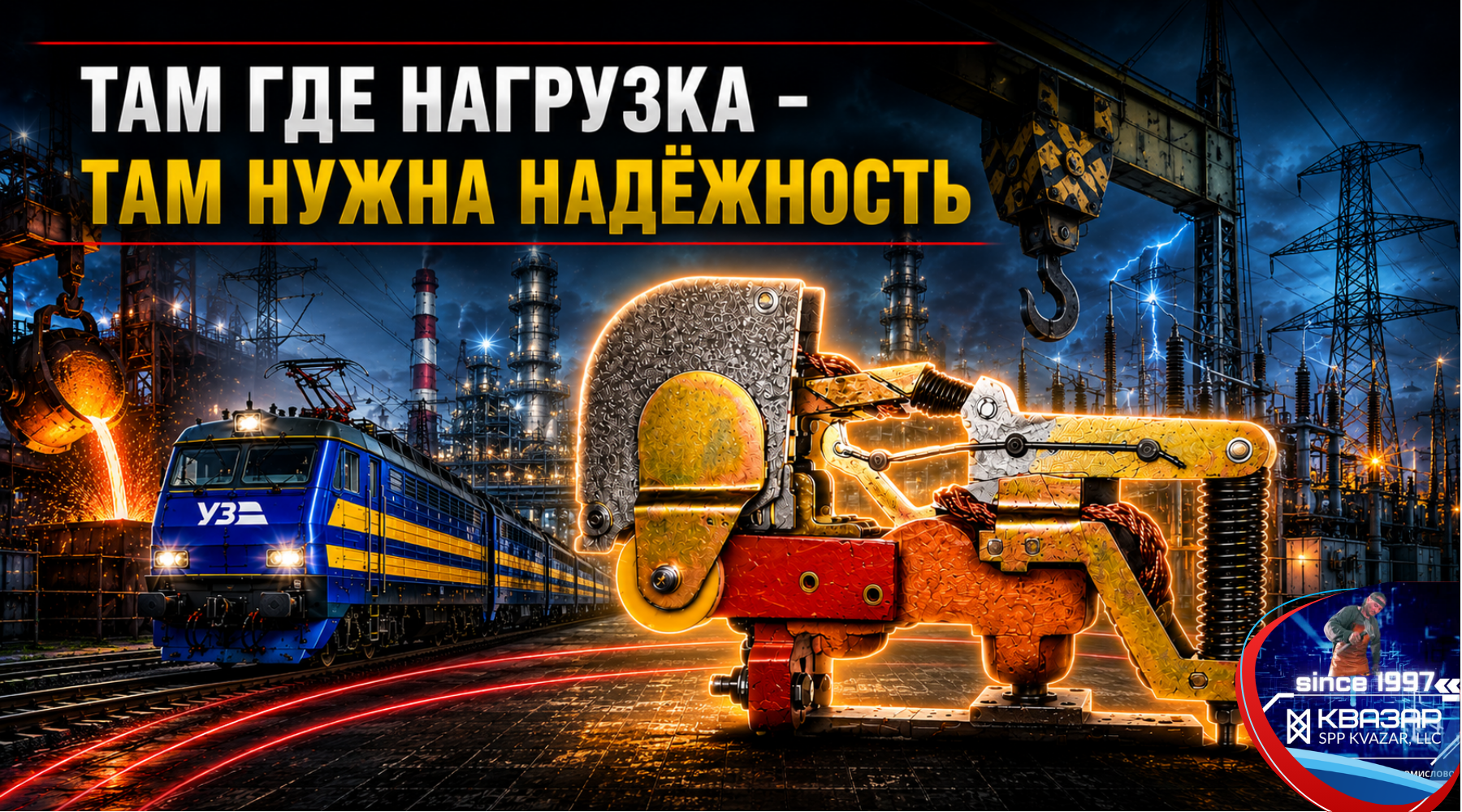 Кулачковые контакторы в тяжёлой промышленности - произведено на заводе СПП КВАЗАР