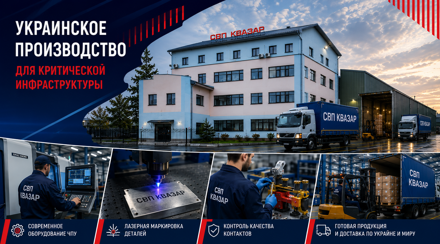 Производство кулачковых контакторов на заводе СПП КВАЗАР