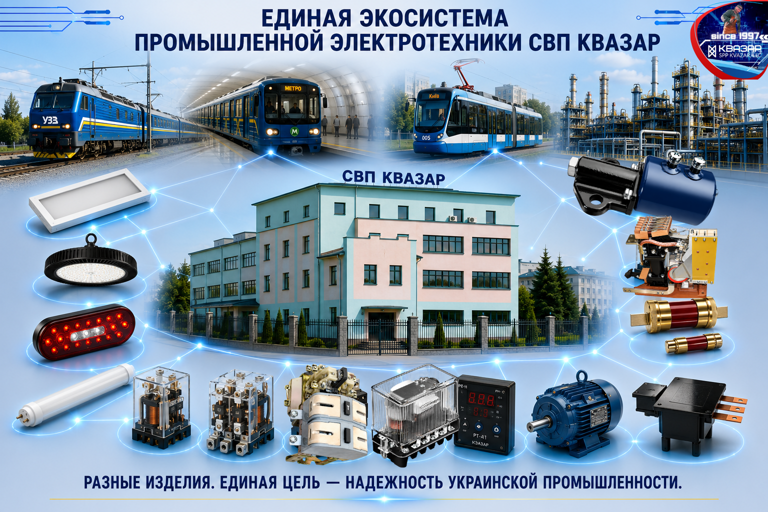 Основные направления производства СПП КВАЗАР