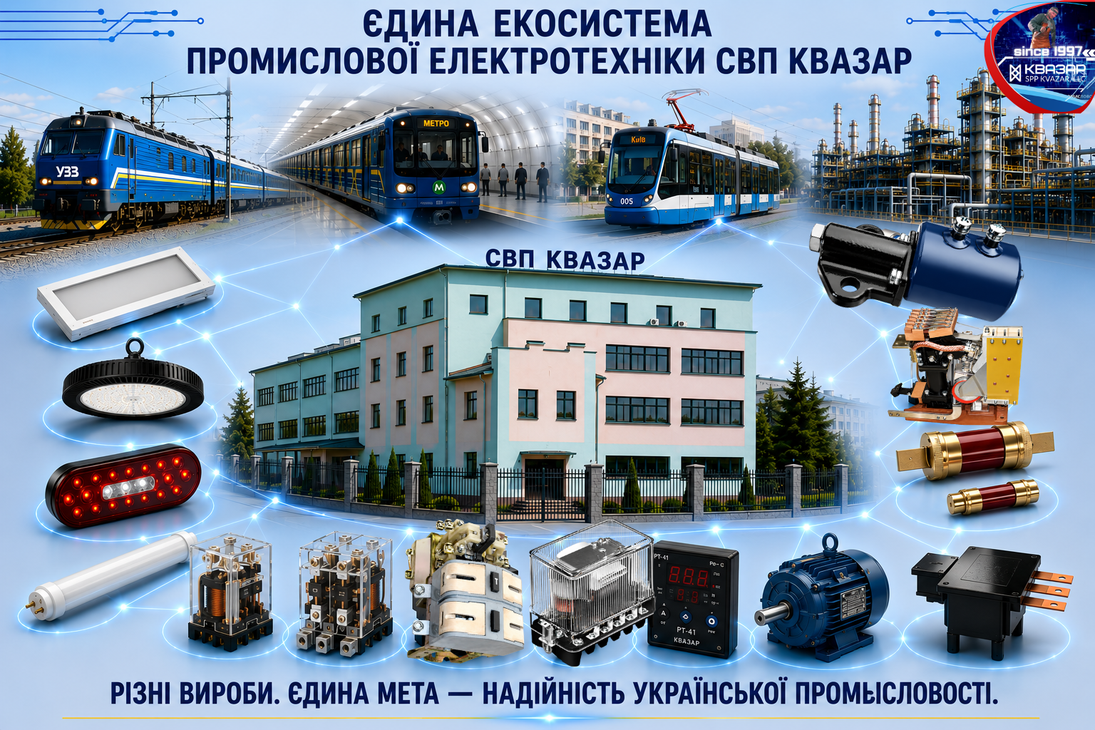 Основні напрями виробництва СВП КВАЗАР